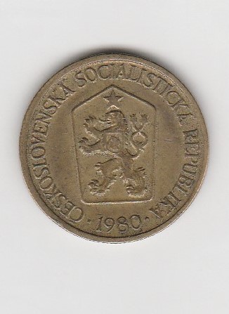  1 Koruna Tschech0slowakische Republik  1980  (K079)   