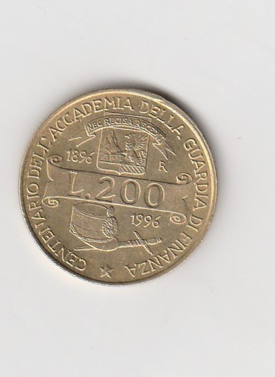  200 lire Italien 1996  (K080)   