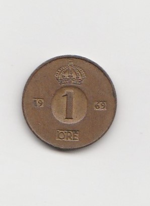 1 Ore Schweden 1969 (K093)