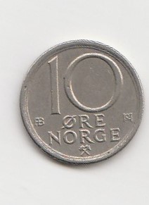  10 Ore Norwegen 1976 (K095)   