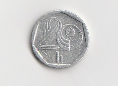 20 Haleru Halere Tschechoslowakei 1993 (K098)