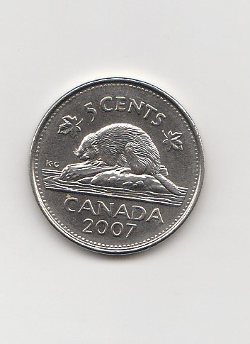  5 Cent Canada 2007 (K124)   