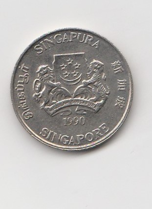  20 Cent Singapore 1990 (K158)   