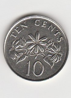  10 Cent Singapore 1991 (K174)   