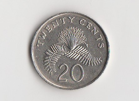  20 Cent Singapore 1986 (K179)   