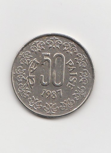  50 Paise Indien 1987(K184)   
