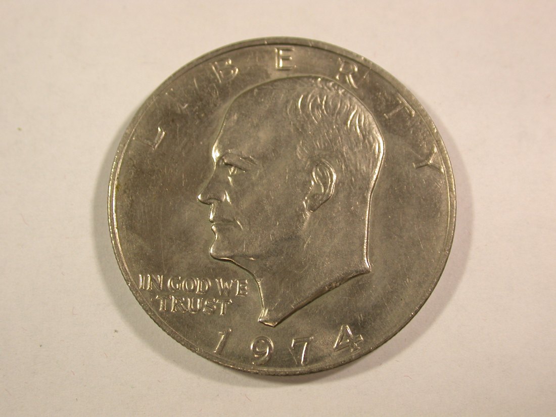  B45 USA  1 Dollar 1974 in vz-st  Originalbilder   