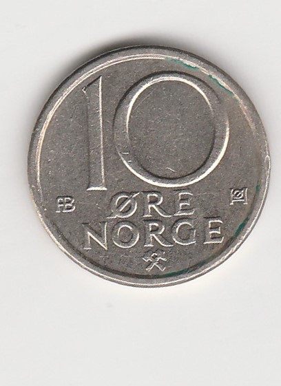  10 Ore Norwegen 1975 (K266)   