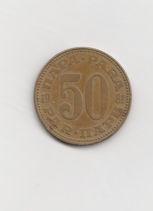  50 Para Jugoslawien 1981 (K294)   