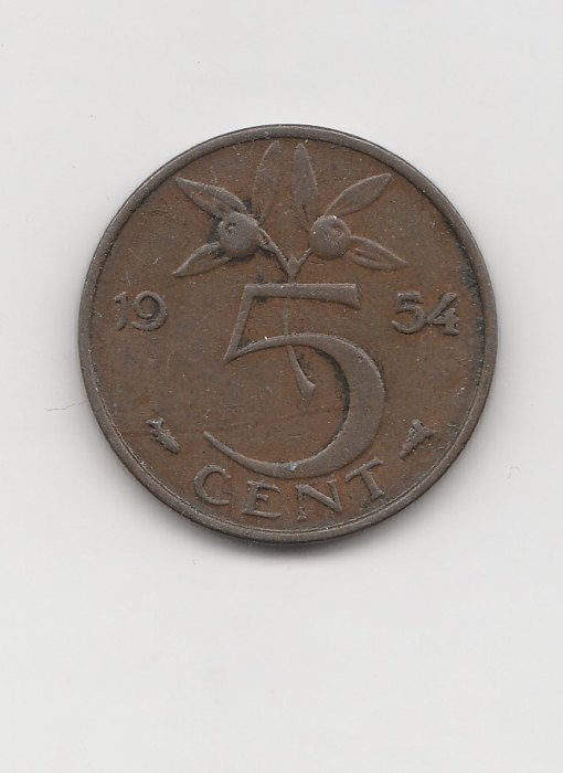  5 cent Niederlanden 1954 (K263)   