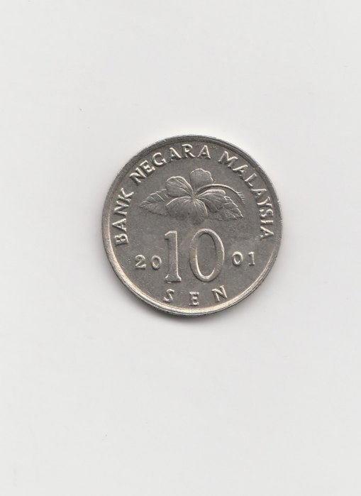 10 Sen Malaysia 2001 (K367)   