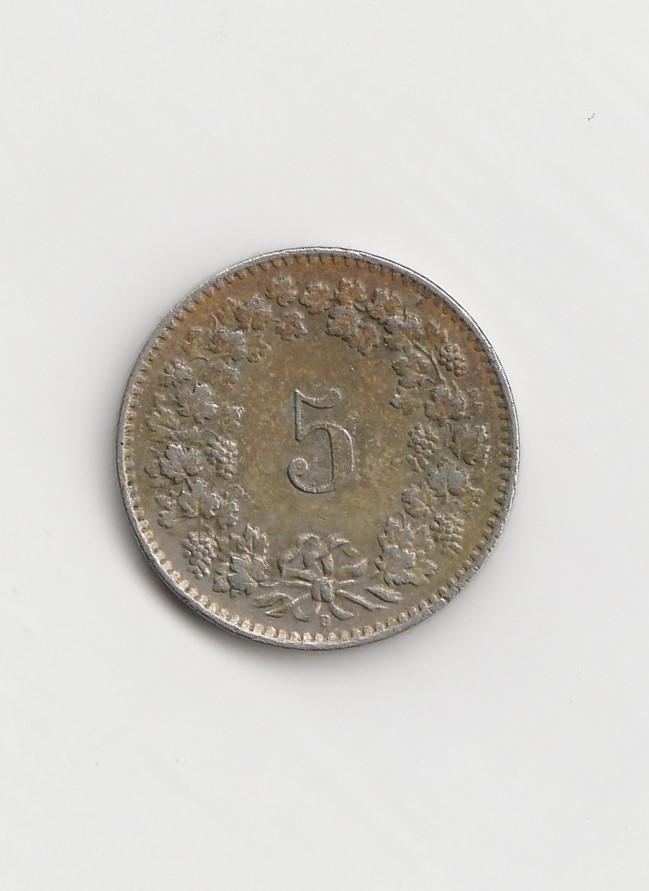  5 Rappen  Schweiz 1958 (K372)   