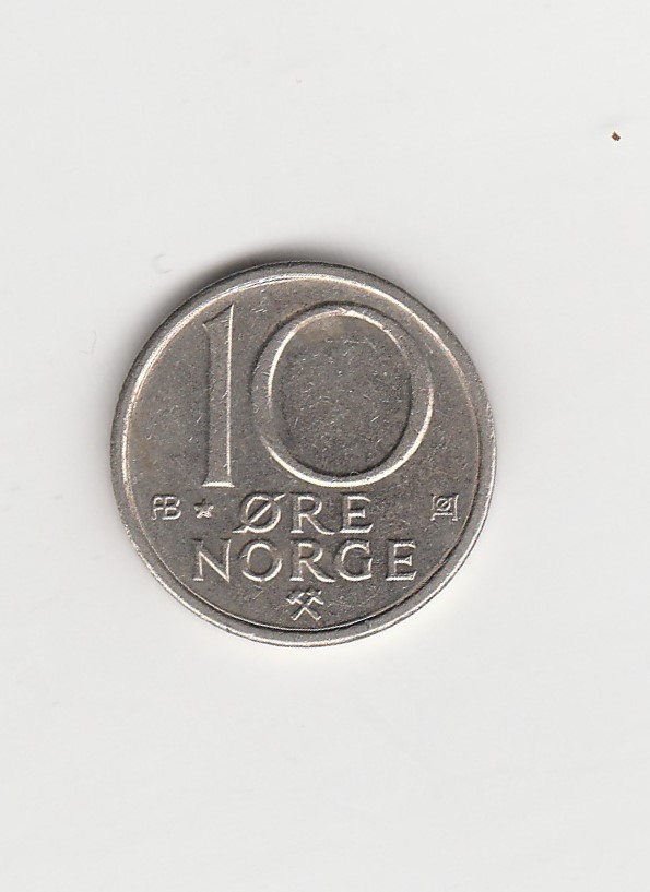  10 Ore Norwegen 1980 (K377)   