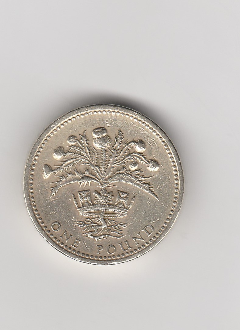  1 Pound Großbritannien 1984 (K386)   