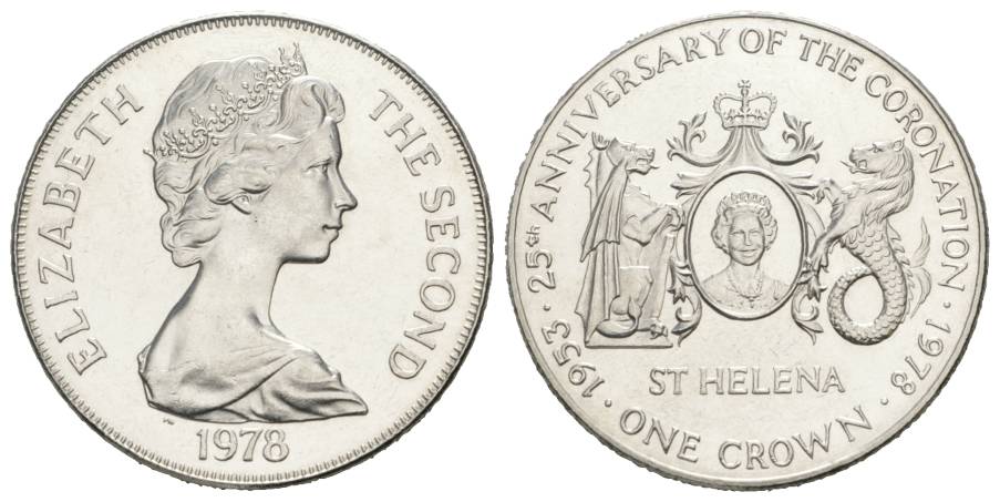  Großbritannien, Crown 1978; 28,46 g   