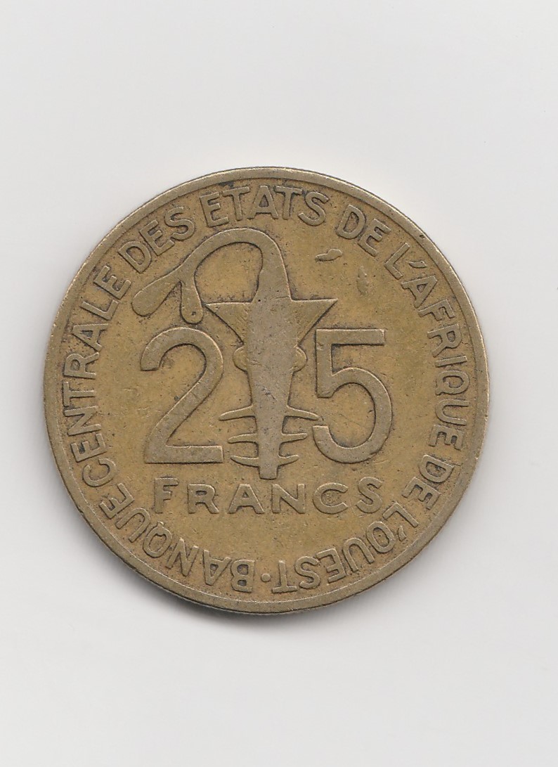  25 Franc Zentralafrikanische Staaten 1976 (K410)   
