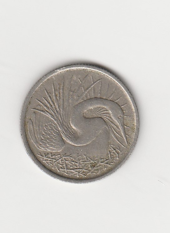  5 Cent Singapore 1967 (K413)   