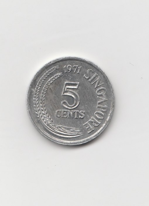  5 Cent Singapore 1971 (K425)   