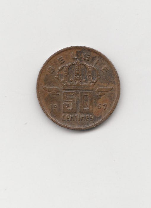  50 centimes Belgien ( belgie) 1967 (K448)   