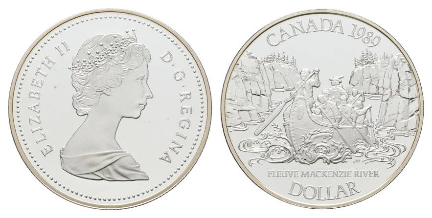  Canada, Dollar 1989; PP, AG   