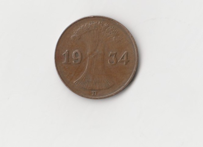  1 Pfennig 1934 D (K459)   