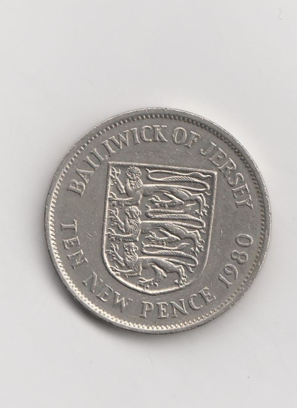  10 pence jersey  1980 (K471)   