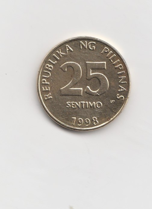  25 Sentimo Philippinen 1998 (K485)   