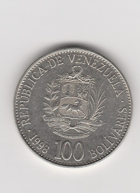 100 Bolivares Venezuela 1998 (K491)