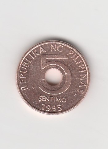  5 Sentimo Philippinen 1995 (K493)   