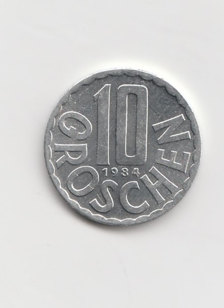  10 Groschen Östereich 1984 (K524)   