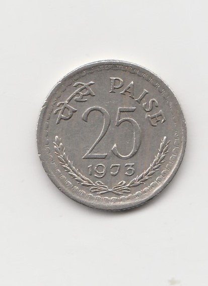  25 Paise Indien 1973   (K538)   