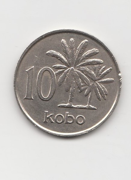 10 Kobo Nigeria 1976 (K545)
