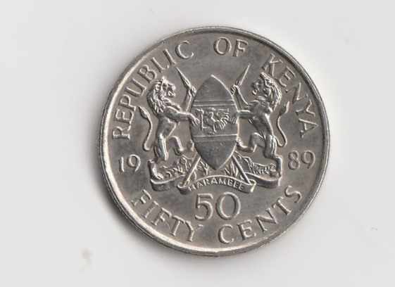  Kenia 50 Cent 1989 (K549)   