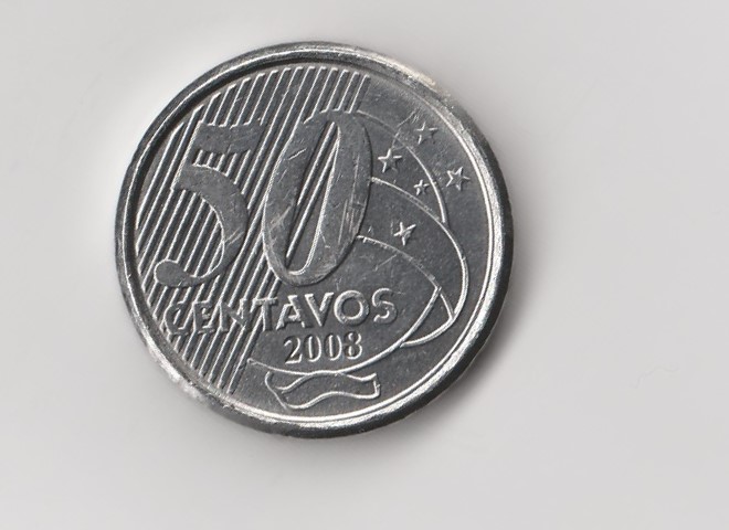  50 Centavos Brasilien 2008 (k556)   