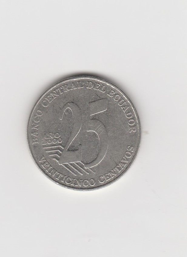 25 Centavos Ecuador 2000 (K559)