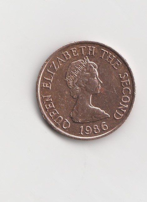  1 penny jersey  1986 (K571)   