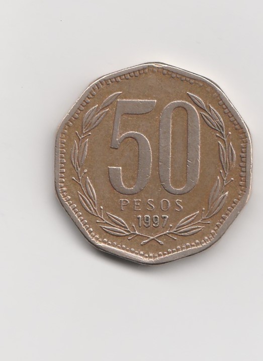 50 Pesos Chile 1997 (K578)