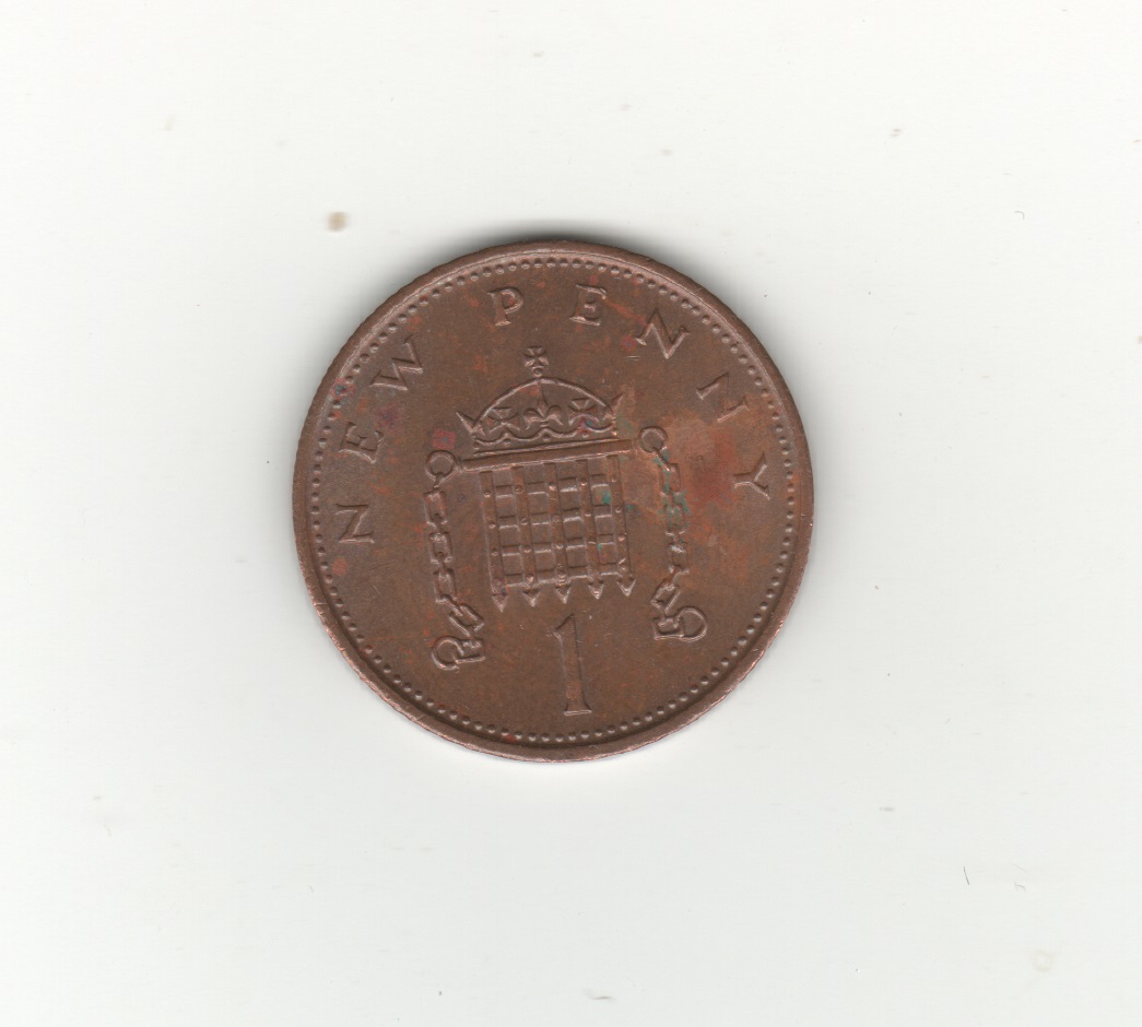  Großbritannien 1 New Penny 1981   