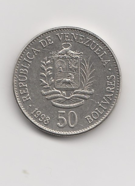  50 Bolivares Venezuela 1998 (K593)   