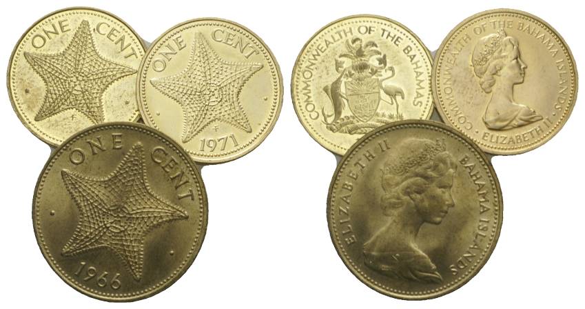  diverse Auslandsmünzen, 3 Stück   