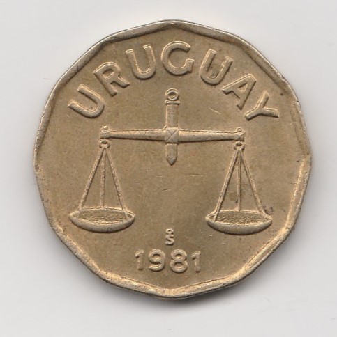  50 Centesimos Uruguay 1981 (K613)   