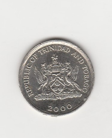  Trinidad und Tobaco 10 Cent 2000 (K653 )   