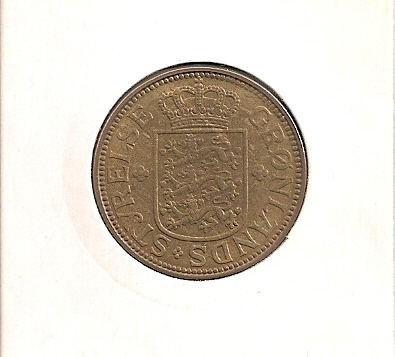  Grönland 1 Krone 1926 KM # 8   