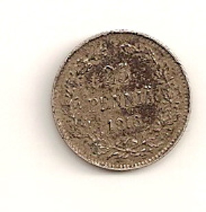 Finnland 25 Penniä 1916 KM # 6