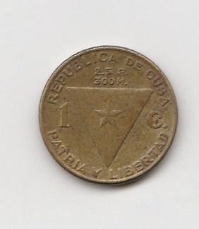  1 Centavo Kuba 1953 (K676)   