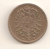  10 Pfennig 1874 F Deutsches Reich ss/vz   