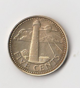  5 Cents Barbados 1973 (K683)   