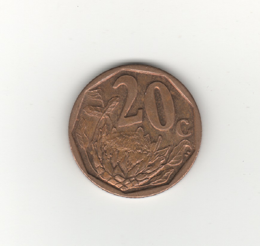  Südafrika 20 Cents 2009   