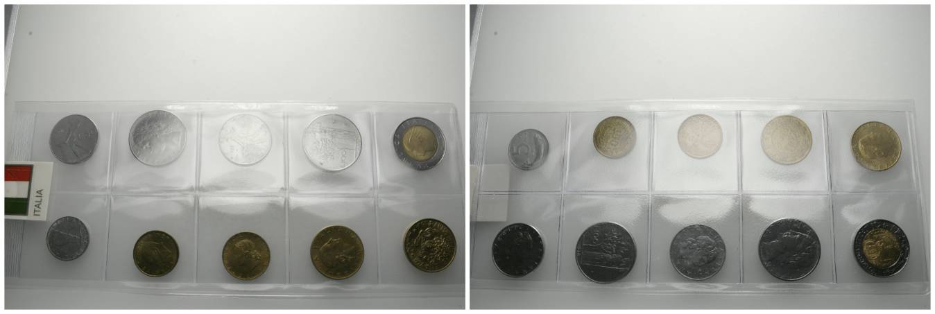  Italien, 10 Kleinmünzen   