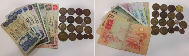  Süd Afrika  Banknoten und Münzen Jahrgang: ver.  FM-Frankfurt Feingewicht: 1,128g Silber   